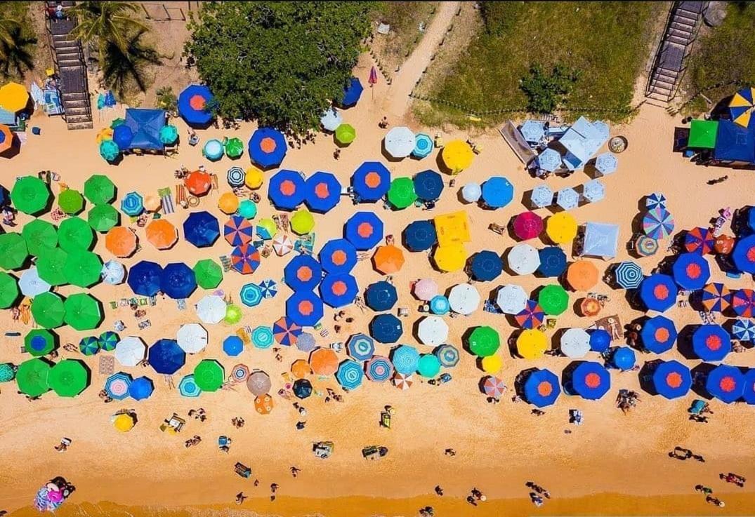 Апартаменты Apt Encantador Praia Do Morro 20 Metros Da Praia. Гуарапари Экстерьер фото